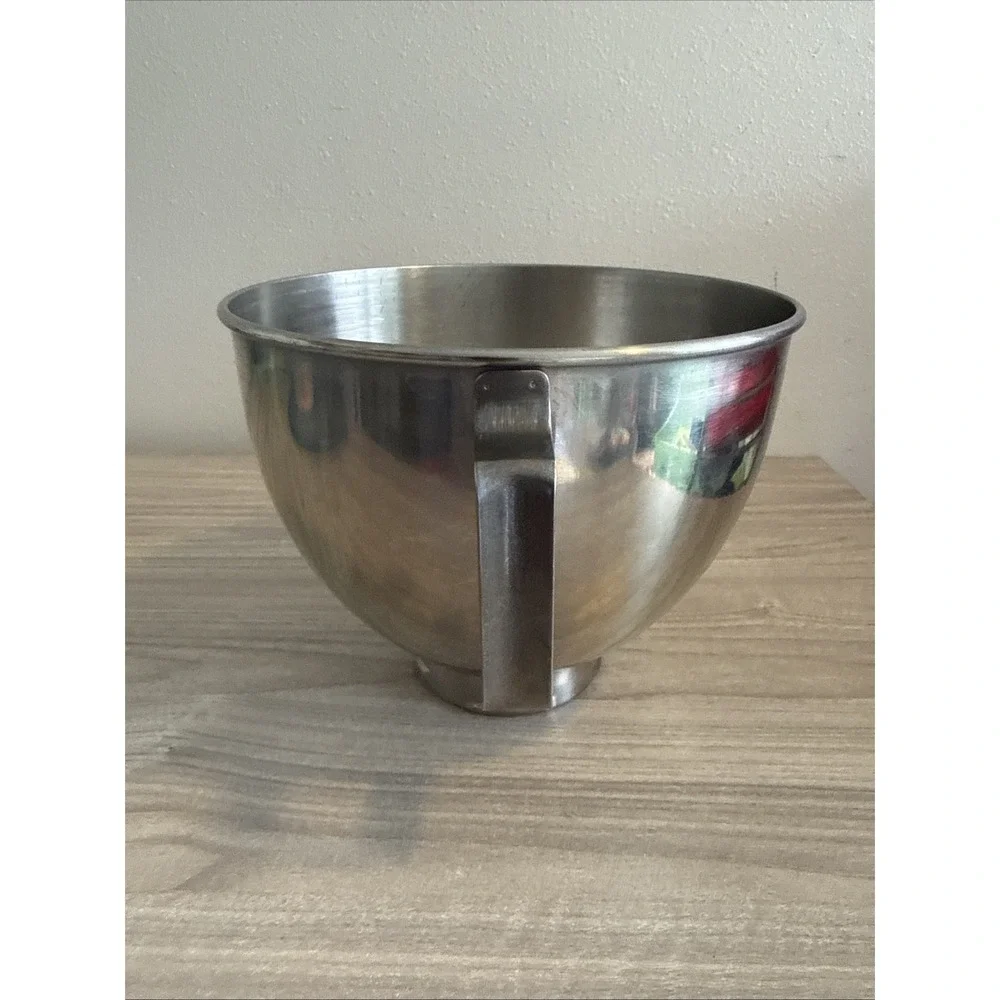 KitchenAid Mixer Stainless Steel Twist Lock Bowl 4.5 quart K45 K45SS KSM90 KSM75